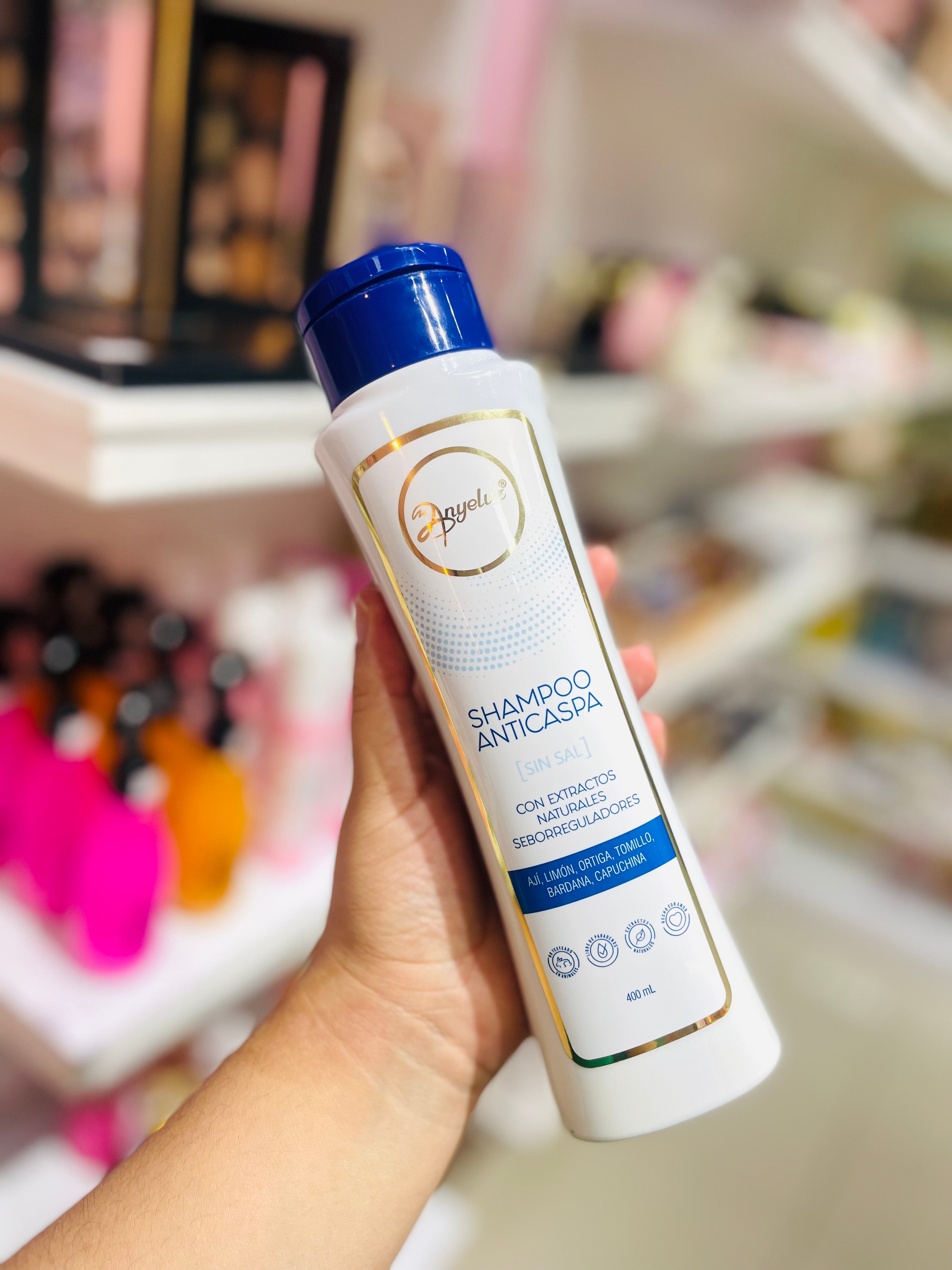 SHAMPOO ANTICASPA ANYELUZ