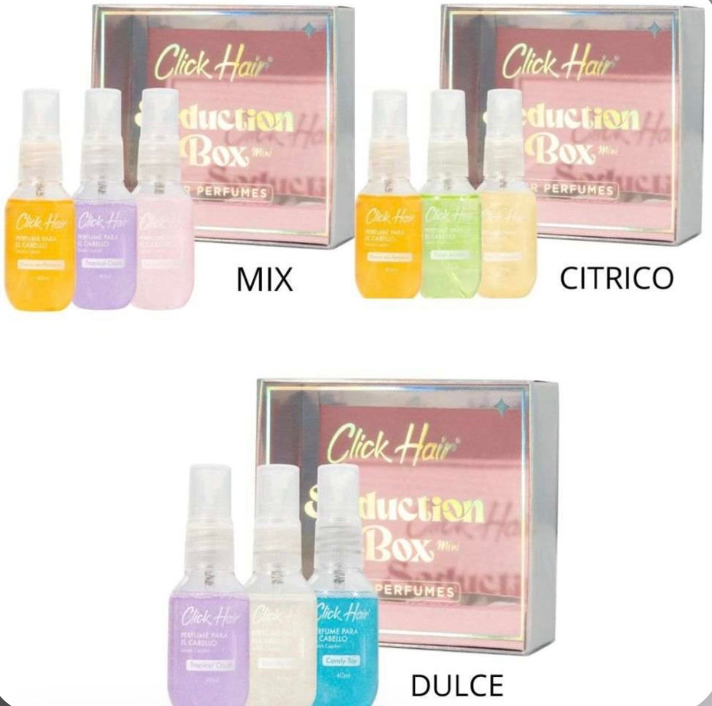 KIT DE PERFUMES MINI CLICK HAIR
