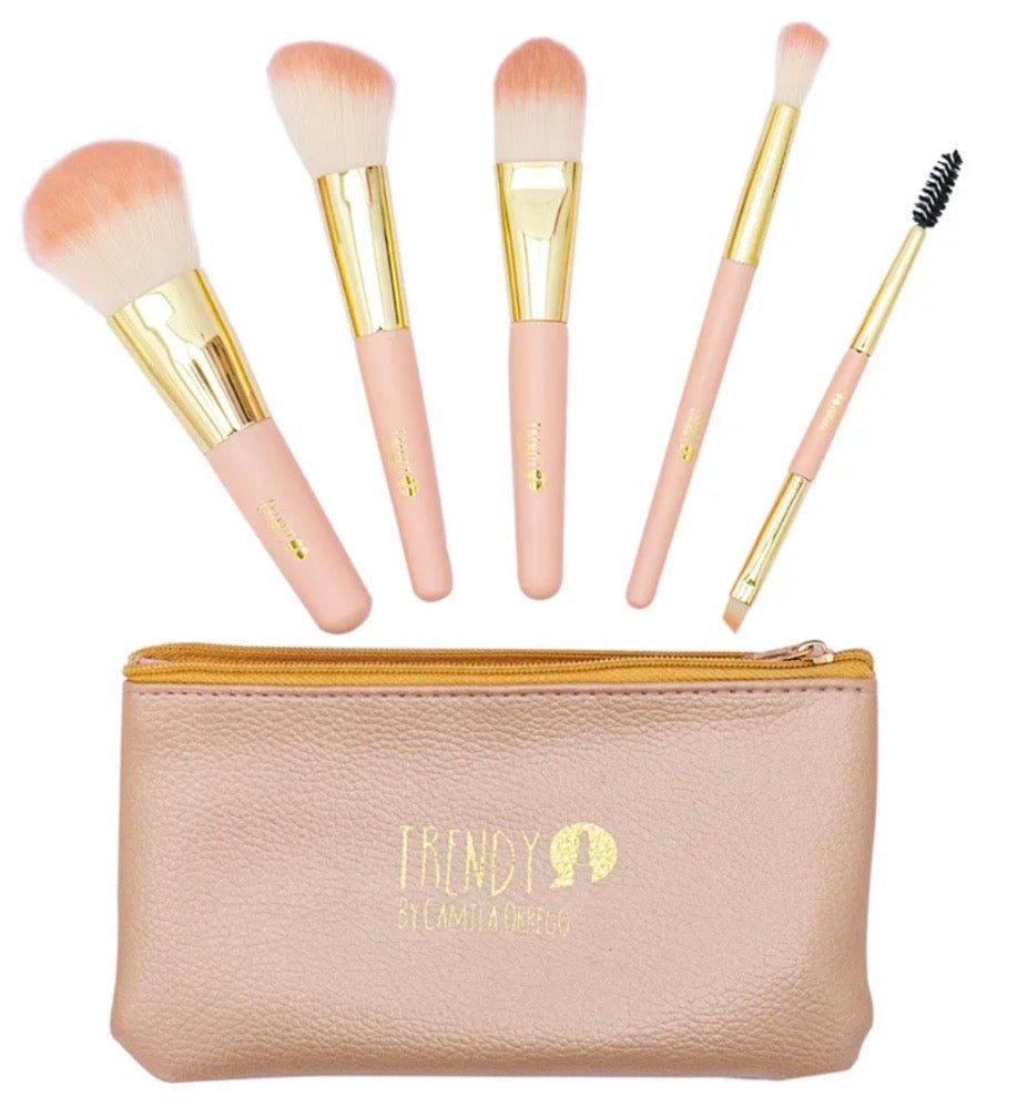KIT MINI BROCHAS TRENDY X5